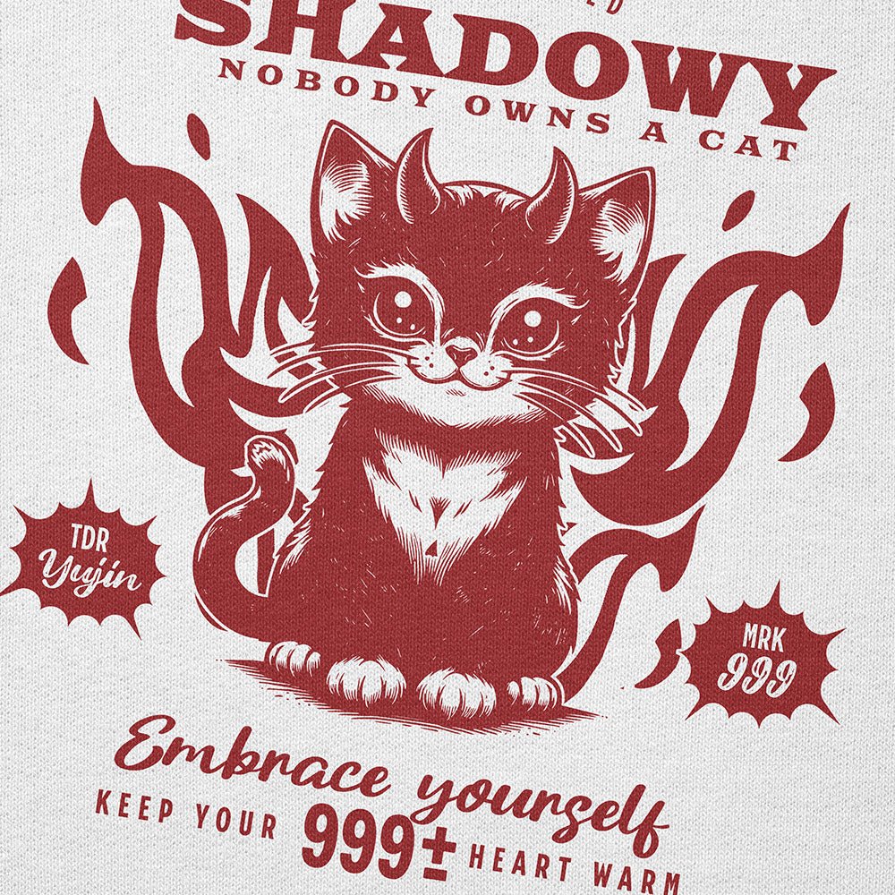 Shadowy Cat Hoodie - Lolomo!