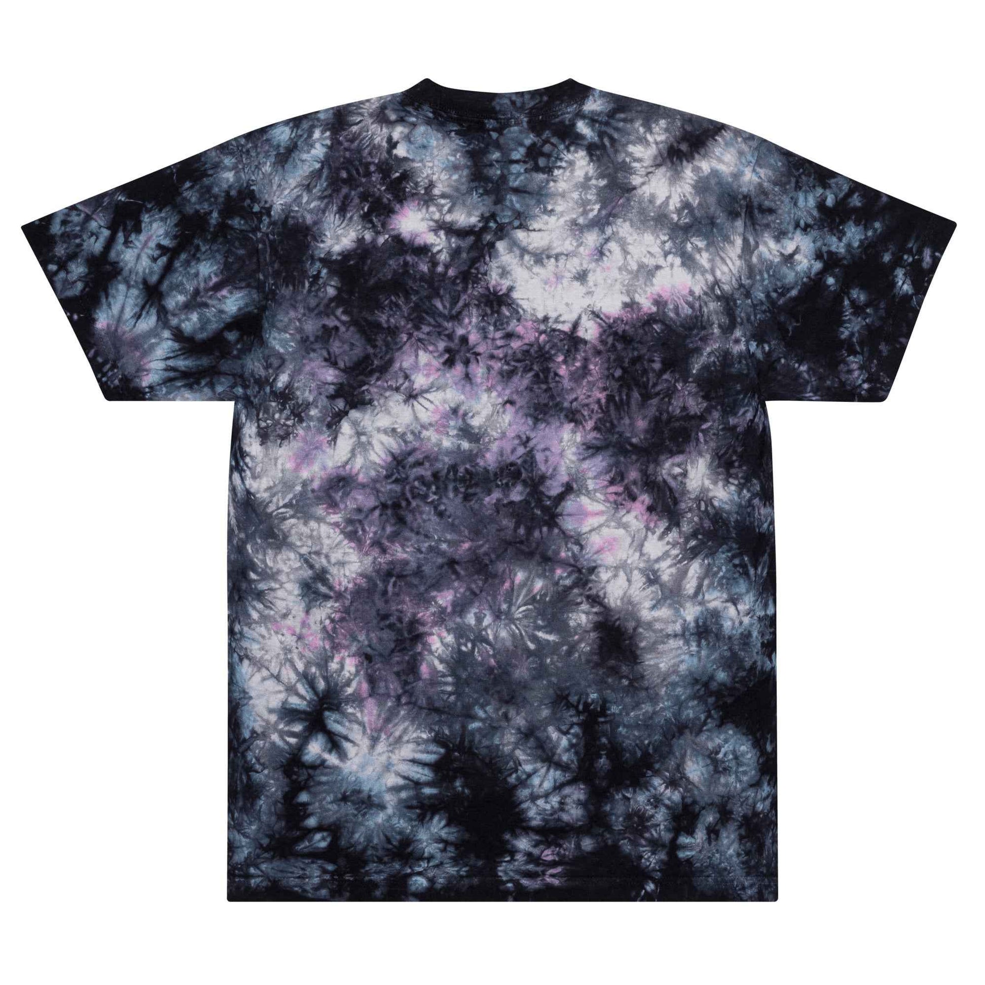 Skull Cat Tie-Dye T-Shirt