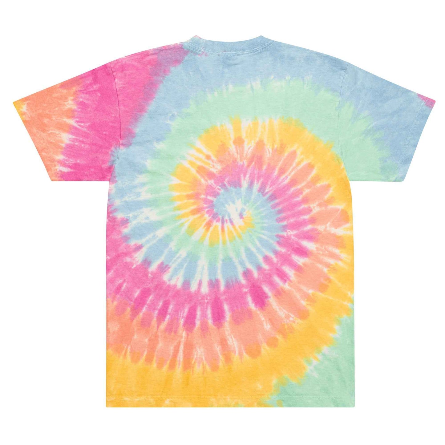 Skull Cat Tie-Dye T-Shirt