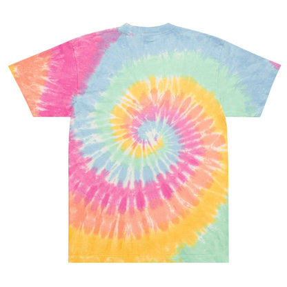 Skull Cat Tie-Dye T-Shirt