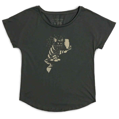 Snap Cat Dolman Shirt