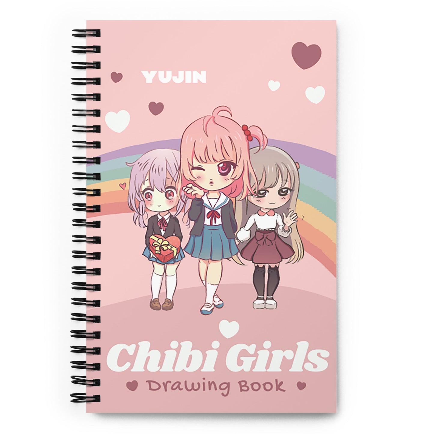 Carnet de dessin de filles Chibi