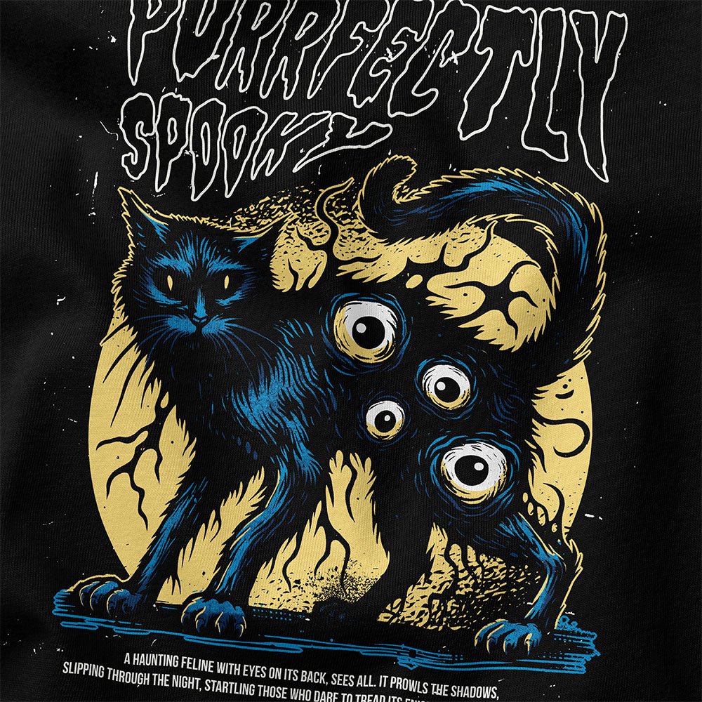 Spooky Vibes Cat T-Shirt - Lolomo!