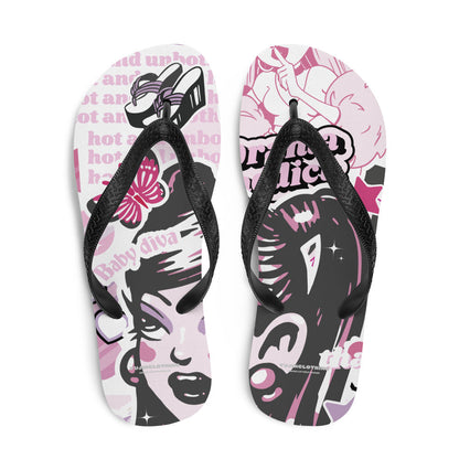 Tongs pour accro au drame