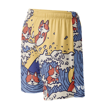 Swimming Corgi Mesh Shorts - Lolomo!