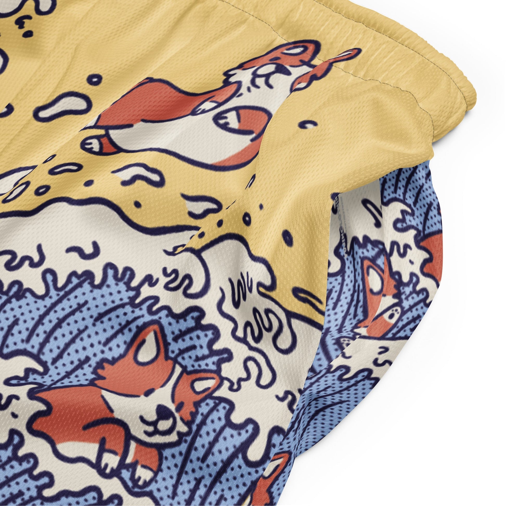 Swimming Corgi Mesh Shorts - Lolomo!