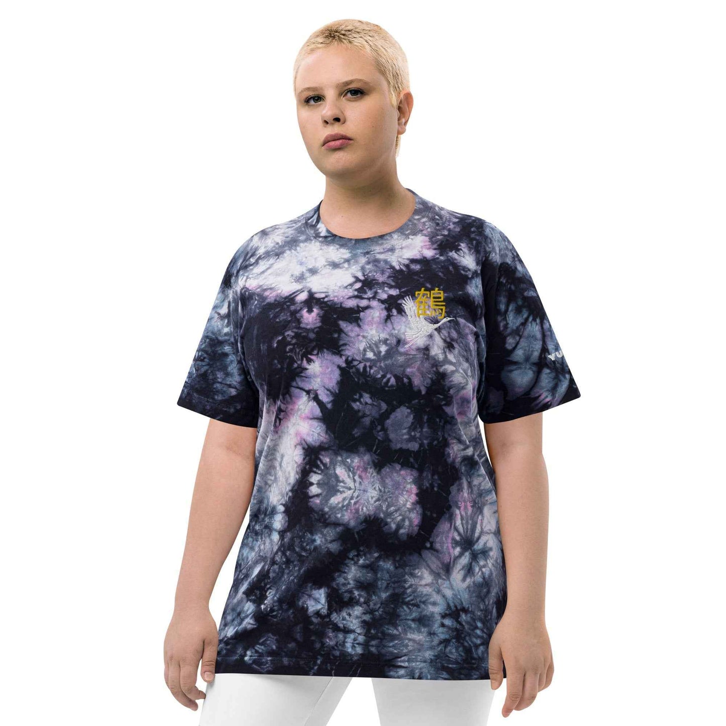 Tancho-zuru Tie-Dye T-shirt
