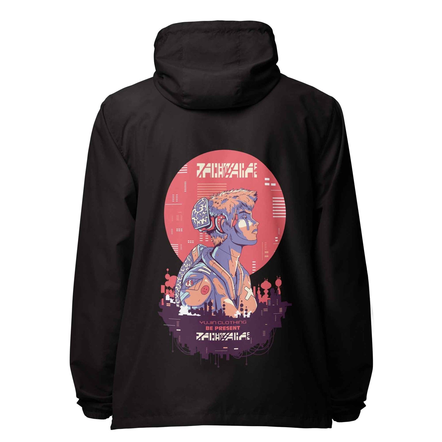 Be Present Windbreaker