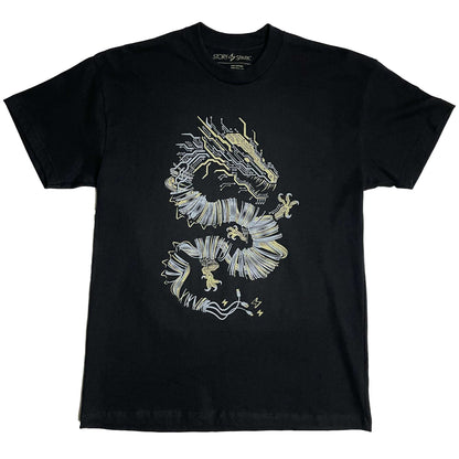 Volt Dragon Heavyweight T-shirt - Lolomo!