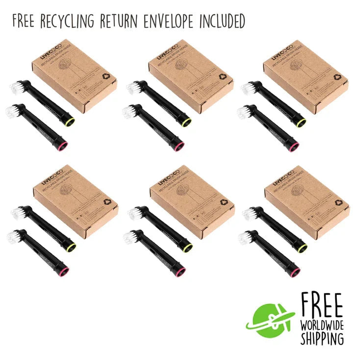 Recyclable Brush Heads-Oral-B* Compatible