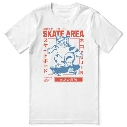T-shirt chat Skate Area
