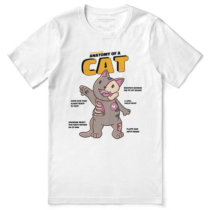 T-shirt Anatomie du chat