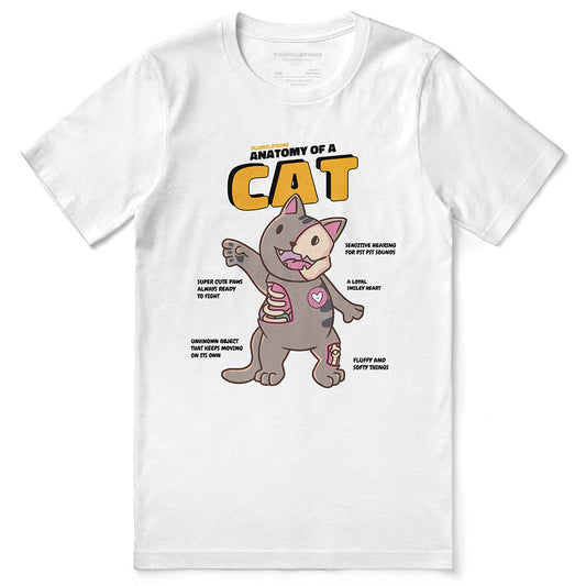 T-shirt Anatomie du chat