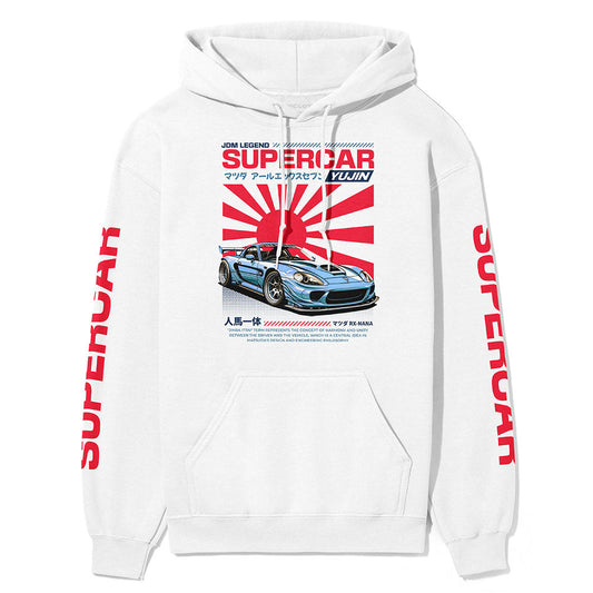 Sweat à capuche supercar japonais