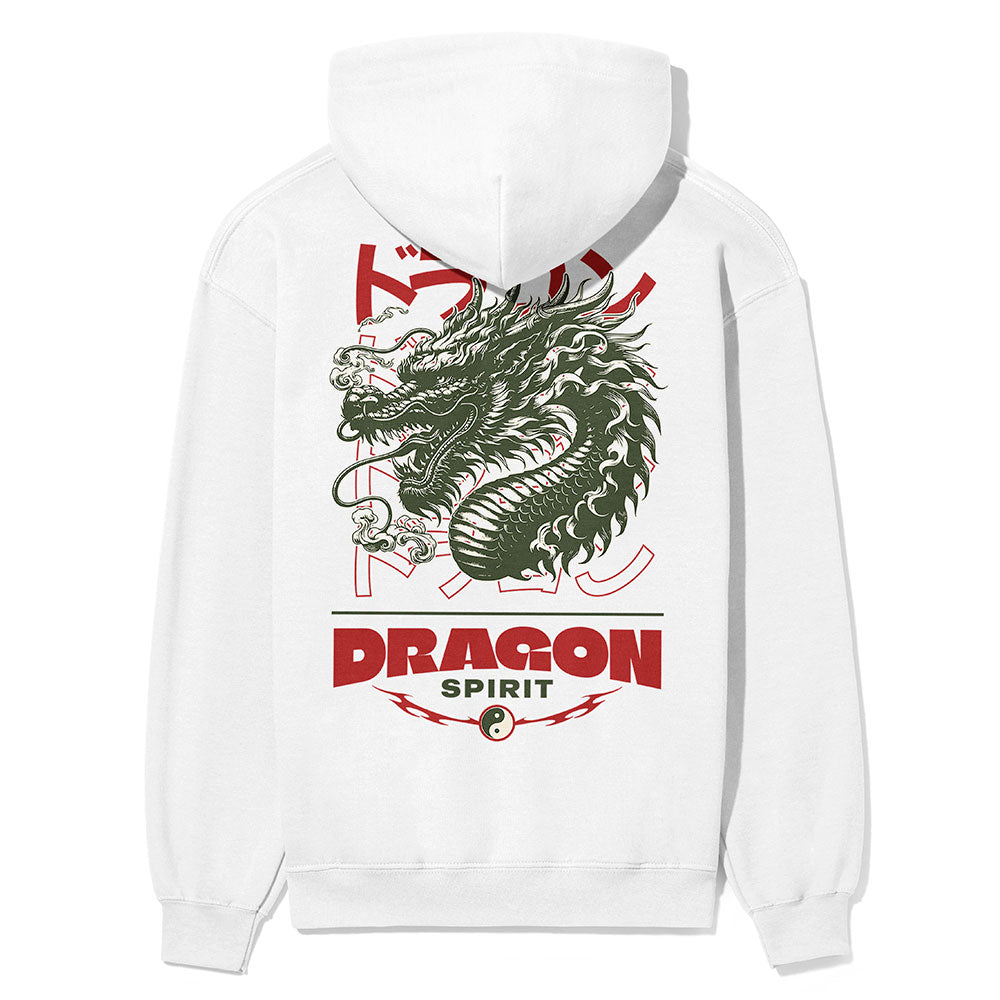 Sweat à capuche Dragon sans peur