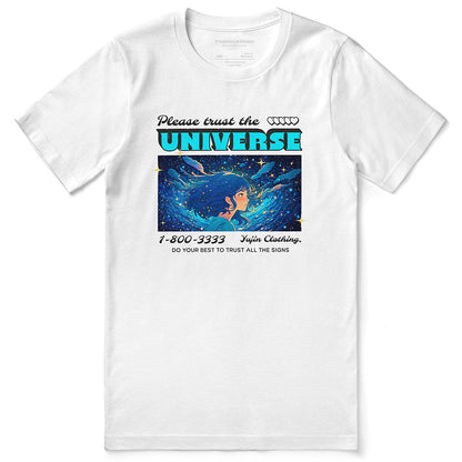 T-shirt Faites confiance à l'univers