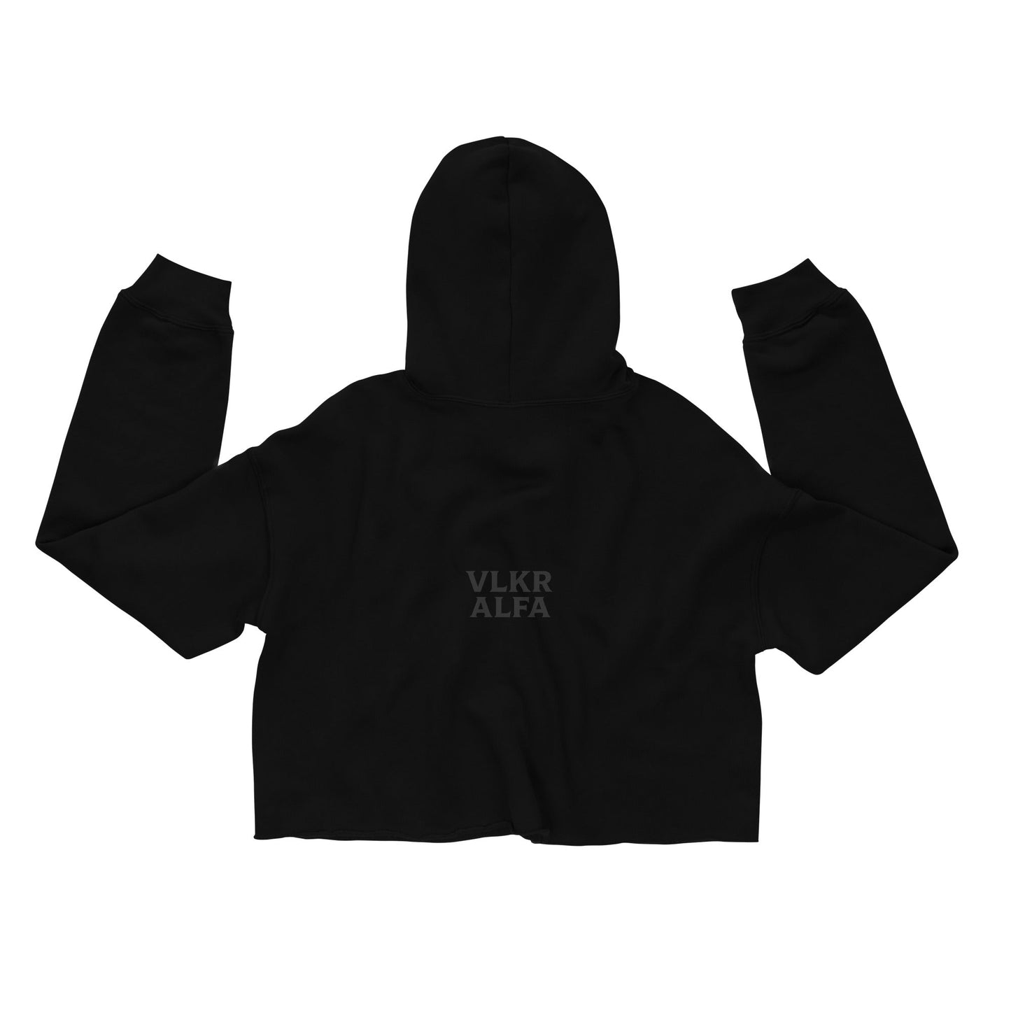 VLKR ALFA // Crop Hoodie